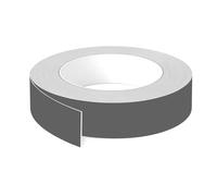 cyclingcolors 1x Bande de chant ABS sans colle 43 mm x 5 m épaisseur 0,8 mm facile à appliquer bricolage étagère meuble panneau plan de travail bois stratifié, Gris onyx mat