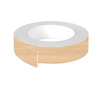 cyclingcolors 1x Bande de chant ABS sans colle 43 mm x 5 m épaisseur 0,8 mm facile à appliquer bricolage étagère meuble panneau plan de travail bois stratifié, Chêne Vicenza blanchi
