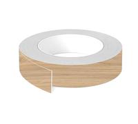cyclingcolors 1x Bande de chant ABS sans colle 43 mm x 5 m épaisseur 0,8 mm facile à appliquer bricolage étagère meuble panneau plan de travail bois stratifié, Chêne Casella naturel clair