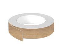 cyclingcolors 1x Bande de chant ABS sans colle 43 mm x 5 m épaisseur 0,8 mm facile à appliquer bricolage étagère meuble panneau plan de travail bois stratifié, Chêne Sacramento marron