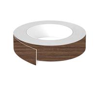 cyclingcolors 1x Bande de chant ABS sans colle 43 mm x 5 m épaisseur 0,8 mm facile à appliquer bricolage étagère meuble panneau plan de travail bois stratifié, Chêne Tonsberg marron foncé mat
