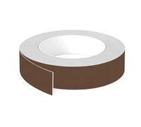 cyclingcolors 1x Bande de chant ABS sans colle 43 mm x 5 m épaisseur 0,8 mm facile à appliquer bricolage étagère meuble panneau plan de travail bois stratifié, Métal brossé bronze