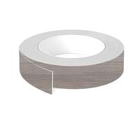 cyclingcolors 1x Bande de chant ABS sans colle 43 mm x 5 m épaisseur 0,8 mm facile à appliquer bricolage étagère meuble panneau plan de travail bois stratifié, Fineline gris moyen