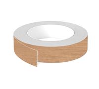 cyclingcolors 1x Bande de chant ABS sans colle 43 mm x 5 m épaisseur 0,8 mm facile à appliquer bricolage étagère meuble panneau plan de travail bois stratifié, Noyer Parona