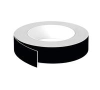 cyclingcolors 1x Bande de chant ABS sans colle 43 mm x 5 m épaisseur 0,8 mm facile à appliquer bricolage étagère meuble panneau plan de travail bois stratifié, Noir rendu peint mat