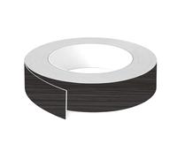 cyclingcolors 1x Bande de chant ABS sans colle 43 mm x 5 m épaisseur 0,8 mm facile à appliquer bricolage étagère meuble panneau plan de travail bois stratifié, Fineline Metallic anthracite