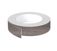 cyclingcolors 1x Bande de chant ABS sans colle 43 mm x 5 m épaisseur 0,8 mm facile à appliquer bricolage étagère meuble panneau plan de travail bois stratifié, Chêne Whiteriver cérusé gris