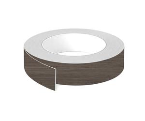 cyclingcolors 1x Bande de chant ABS sans colle 43 mm x 5 m épaisseur 0,8 mm facile à appliquer bricolage étagère meuble panneau plan de travail bois stratifié, Fineline gris foncé