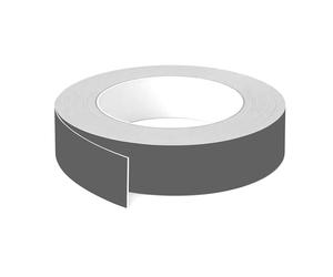 cyclingcolors 1x Bande de chant ABS sans colle 43 mm x 5 m épaisseur 0,8 mm facile à appliquer bricolage étagère meuble panneau plan de travail bois stratifié, Gris onyx mat