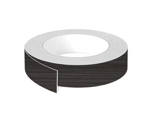 cyclingcolors 1x Bande de chant ABS sans colle 43 mm x 5 m épaisseur 0,8 mm facile à appliquer bricolage étagère meuble panneau plan de travail bois stratifié, Fineline Metallic anthracite