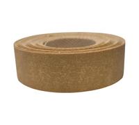 cyclingcolors 1x Bande de Chant Thermocollant 21mm x 5m Epaisseur 0,50mm Mélaminé Facile à Appliquer Bricolage Étagère Meuble Panneau Bois Durable, Kraft Clair