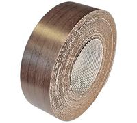 cyclingcolors 1x Bande de Chant Thermocollant 21mm x 5m Epaisseur 0,50mm Mélaminé Facile à Appliquer Bricolage Étagère Meuble Panneau Bois Durable, wengé 2