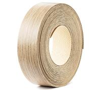cyclingcolors 1x Bande de Chant Thermocollant 21mm x 5m Epaisseur 0,50mm Mélaminé Facile à Appliquer Bricolage Étagère Meuble Panneau Bois Durable, chêne doré artisanal