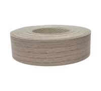 cyclingcolors 1x Bande de Chant Thermocollant 21mm x 5m Epaisseur 0,50mm Mélaminé Facile à Appliquer Bricolage Étagère Meuble Panneau Bois Durable, Hêtre Fjord Clair