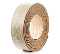 cyclingcolors 1x Bande de Chant Thermocollant 21mm x 5m Epaisseur 0,50mm Mélaminé Facile à Appliquer Bricolage Étagère Meuble Panneau Bois Durable, chêne sonoma gris