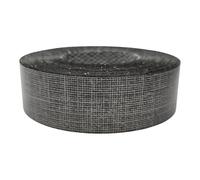 cyclingcolors 1x Bande de Chant Thermocollant 21mm x 5m Epaisseur 0,50mm Mélaminé Facile à Appliquer Bricolage Étagère Meuble Panneau Bois Durable, Textile Gris