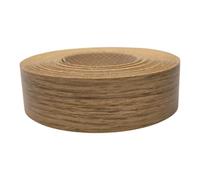 cyclingcolors 1x Bande de Chant Thermocollant 21mm x 5m Epaisseur 0,50mm Mélaminé Facile à Appliquer Bricolage Étagère Meuble Panneau Bois Durable, Chêne Calais Clair