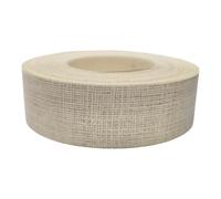 cyclingcolors 1x Bande de Chant Thermocollant 21mm x 5m Epaisseur 0,50mm Mélaminé Facile à Appliquer Bricolage Étagère Meuble Panneau Bois Durable, Textile Beige