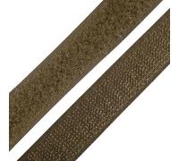 cyclingcolors 1x Bande rouleau de scratch 20 mm 25 mètre polyamide auto-agrippant organisateur serre câble ruban sac vêtement attache sangle, vert kaki