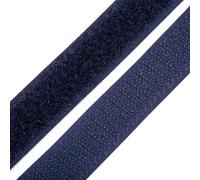 cyclingcolors 1x Bande rouleau de scratch 20 mm 25 mètre polyamide auto-agrippant organisateur serre câble ruban sac vêtement attache sangle, bleu de Paris