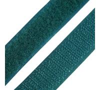 cyclingcolors 1x Bande rouleau de scratch 20 mm 25 mètre polyamide auto-agrippant organisateur serre câble ruban sac vêtement attache sangle, vert foncé