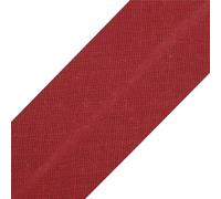 cyclingcolors 1x Biais Simple de Couture en Coton Largeur 20 mm Longueur 25 m Tissu création Coussin Panier décoration, Bordeaux
