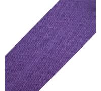 cyclingcolors 1x Biais Simple de Couture en Coton Largeur 20 mm Longueur 25 m Tissu création Coussin Panier décoration, Violet foncé