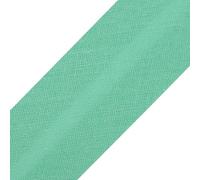 cyclingcolors 1x Biais Simple de Couture en Coton Largeur 20 mm Longueur 25 m Tissu création Coussin Panier décoration, Menthe