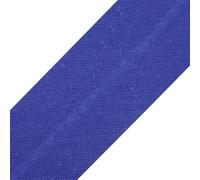 cyclingcolors 1x Biais Simple de Couture en Coton Largeur 30 mm Longueur 25 m Tissu création Coussin Panier décoration, Bleu Marin