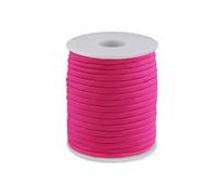 cyclingcolors 1x Cordon Cordelette Tressée 4 mm 25 m polypropylène Bracelet Pendentif Bijoux Collier Laisse Lacet Ceinture décoration Couture, Framboise