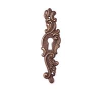 cyclingcolors 1x entrée de clé ronde 22 x 85 mm malle meuble ancien vintage antique époque finition bronze