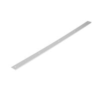 cyclingcolors 1x Jonction plan de travail 38mm profilé baguette de finition rayon 0mm 900mm, droite aluminium