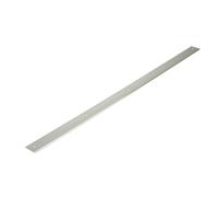 cyclingcolors 1x Jonction plan de travail 38mm profilé baguette de finition rayon 0mm 900mm, gauche aspect inox