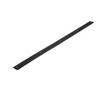 cyclingcolors 1x Jonction plan de travail 38mm profilé baguette de finition rayon 0mm 900mm, gauche noir mat