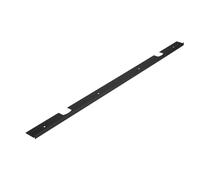 cyclingcolors 1x Jonction plan de travail 38mm profilé baguette de finition rayon 0mm 900mm, rallonge noir mat