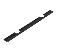 cyclingcolors 1x Jonction plan de travail 38mm profilé baguette de finition rayon 5mm 600mm, angle noir mat