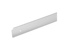 cyclingcolors 1x Jonction plan de travail 38mm profilé baguette de finition rayon 5mm 600mm, droite aluminium