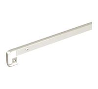 cyclingcolors 1x Jonction plan de travail 38mm profilé baguette de finition rayon 5mm 600mm, rallonge aspect inox