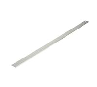 cyclingcolors 1x Jonction plan de travail 38mm profilé baguette de finition rayon 5mm 900mm, droite aspect inox