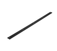 cyclingcolors 1x Jonction plan de travail 38mm profilé baguette de finition rayon 5mm 900mm, droite noir mat