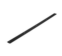 cyclingcolors 1x Jonction plan de travail 38mm profilé baguette de finition rayon 5mm 900mm, gauche noir mat