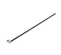 cyclingcolors 1x Jonction plan de travail 38mm profilé baguette de finition rayon 5mm 900mm, rallonge noir mat