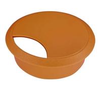 cyclingcolors 1x Passe câble Bureau Table Fil diamètre 70mm encastrable Cordon Prise écran Accessoire ameublement (Cerise)