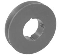 cyclingcolors 1x Poulie avec alésage Taperlock pour courroie trapézoïdale 1 rainure B SPB diamètre extérieur 167 mm Diamètre primitif 160 mm Fonte Machine Forestière Agricole Mécanique