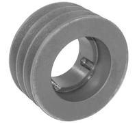 cyclingcolors 1x Poulie avec alésage Taperlock pour courroie trapézoïdale 3 rainure B SPB diamètre extérieur 107 mm Diamètre primitif 100 mm Fonte Machine Forestière Agricole Mécanique