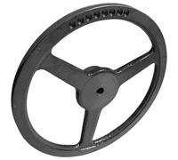 cyclingcolors 1x Poulie pour courroie trapézoïdale 1 rainure A ou SPA diamètre extérieur 305.50 mm Diamètre primitif 300 mm Fonte Machine de Construction Forestière Agricole Mécanique