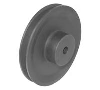 cyclingcolors 1x Poulie pour courroie trapézoïdale 1 rainure A ou SPA diamètre extérieur 80.50 mm Diamètre primitif 75 mm Fonte Machine de Construction Forestière Agricole Mécanique