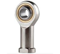 cyclingcolors 1x Rotule Sphérique Inoxydable Coussinet Fritté Auto-lubrifiant Sans Entretien Fixation pour Vérin Pneumatique Actionneur Filetage M16