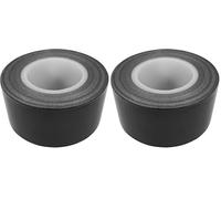 cyclingcolors 1x ruban adhésif PTFE anti-adhérent haute température bande tissu de verre enduit imprimante 3D machine sous vide noir, 30mm x 10m (Lot de 2)