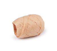 cyclingcolors 1x Ruban Papier Raphia 5-7 mm 10 m Tricot Chapeau Sac Composition Florale Décoration Couture Rafia Raffia, Naturel Medium